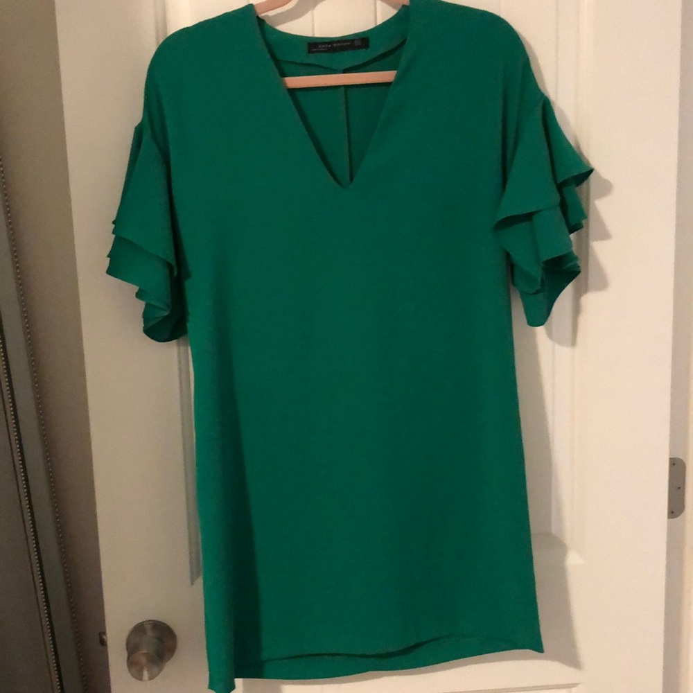 Green dress